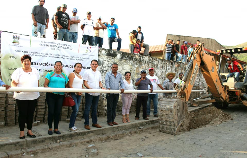 Banderazo inicial de las obras de rehabilitación de la red de agua