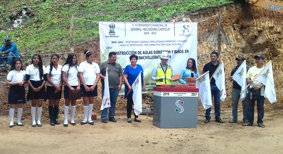 Inicia Construcción del Telebachillerato 254