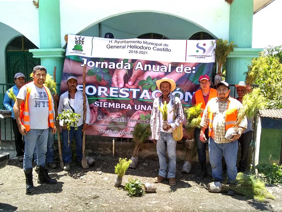 Jornada Anual de Forestación continua en Las Vinata y la Cienega