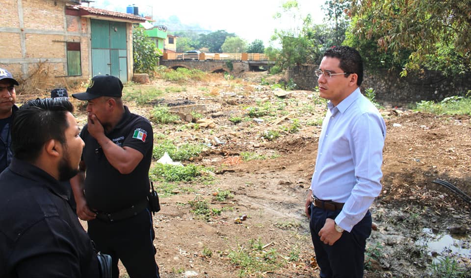 El alcalde supervisa el estado de ríos, arroyos y barrancas