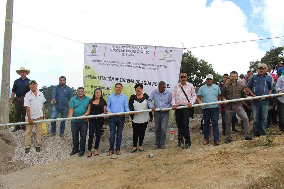 Inician los trabajos de rehabilitación del sistema de agua potable de «El Ahuejote»